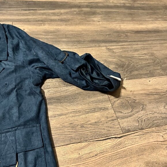 NWT Ivy Jane Faux Suede Jacket with Open Front. Size Med. - Picture 7 of 10